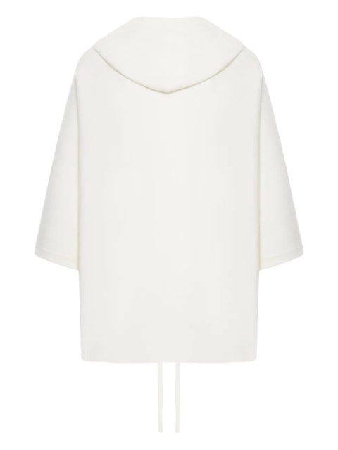 Max Mara hooded wool cardigan - White - zdjęcie produktu nr 1