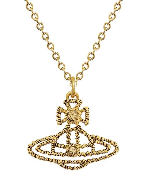 Vivienne Westwood Coretta pendant necklace - Gold - zdjęcie produktu nr 1