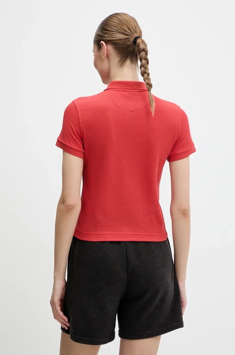 Puma polo damski kolor czerwony 629777 - zdjęcie produktu nr 2