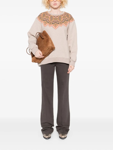 ETRO button-fly straight trousers - Grey - zdjęcie produktu nr 2