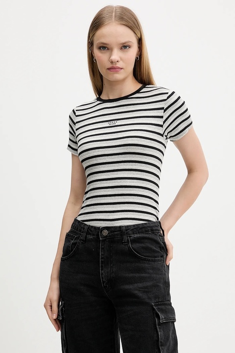 Guess Jeans t-shirt damski kolor czarny W5BP52 KA0H1 - zdjęcie produktu nr 1
