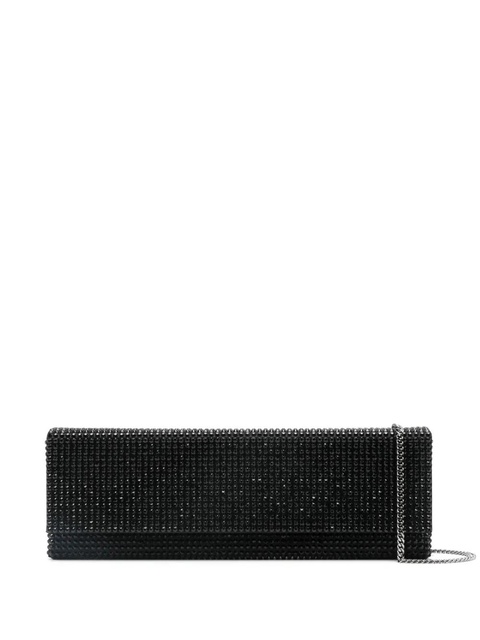 Amina Muaddi Amini Paloma clutch bag - Black - zdjęcie produktu nr 1