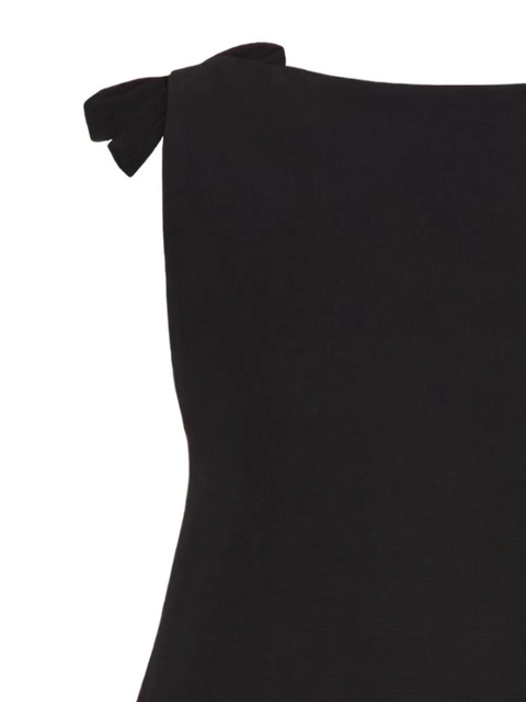 Valentino Garavani bow feather dress - Black - zdjęcie produktu nr 2