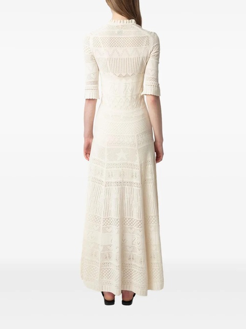 Zadig&Voltaire Memphis dress - Neutrals - zdjęcie produktu nr 2