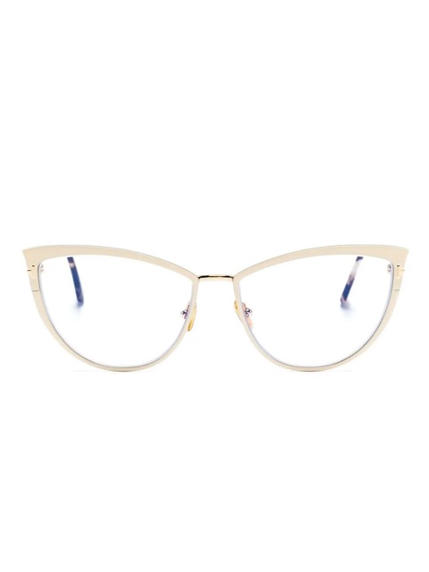 TOM FORD Eyewear cat-eye frame glasses - Neutrals - zdjęcie produktu nr 1