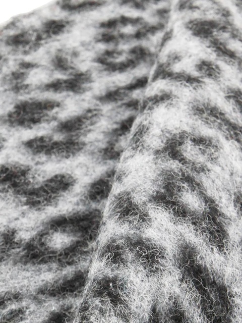 ANINE BING leopard-print scarf - Brown - zdjęcie produktu nr 2