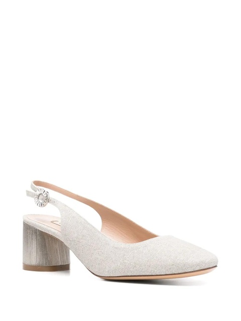 Casadei 50mm Cleo pumps - Silver - zdjęcie produktu nr 2