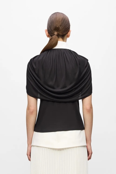 Karl Lagerfeld t-shirt Karl Lagerfeld Studio damski kolor czarny A4W17036 - zdjęcie produktu nr 2