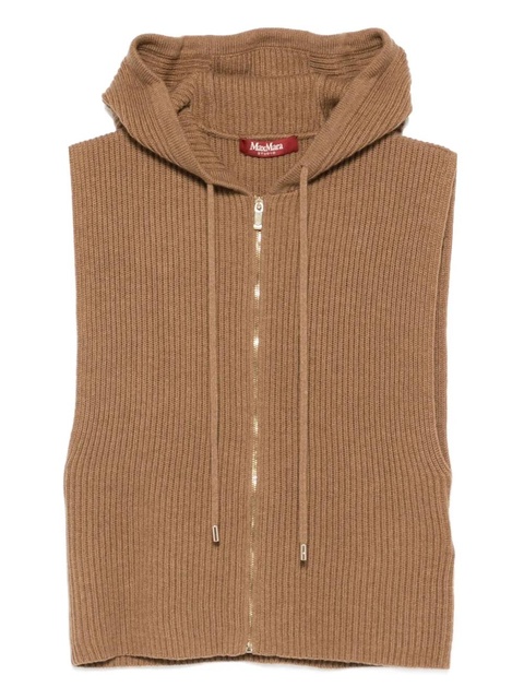 Max Mara hooded zip-front top - Brown - zdjęcie produktu nr 1