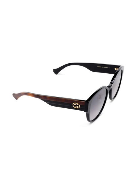 Gucci Eyewear round-frame sunglasses - Black - zdjęcie produktu nr 2