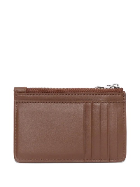 Weekend Max Mara TRAFOI leather cardholder - Brown - zdjęcie produktu nr 2