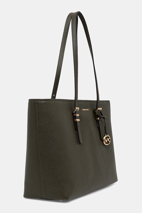 MICHAEL Michael Kors torebka skórzana QUINN kolor zielony 30T5GQNT9L - zdjęcie produktu nr 2