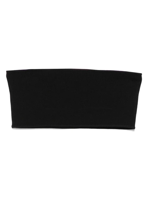TOTEME knitted bandeau - Black - zdjęcie produktu nr 1