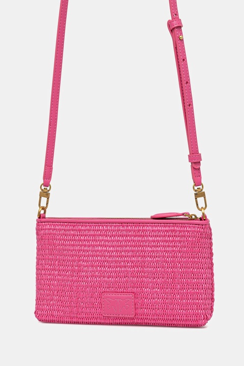 Pinko torebka kolor różowy 104277 A2CF - zdjęcie produktu nr 2