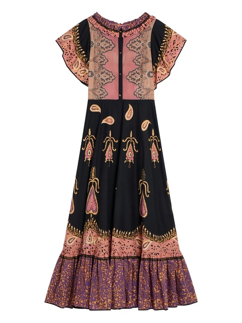Valentino Garavani Mussola midi dress - Blue - zdjęcie produktu nr 1