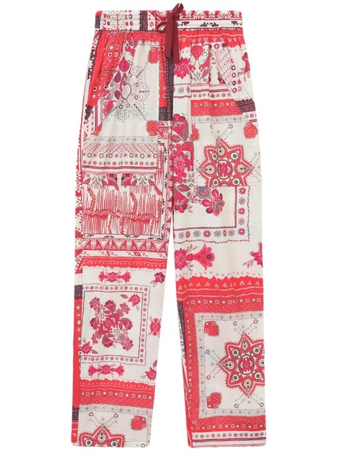 MARANT ÉTOILE Fedora trousers - Red - zdjęcie produktu nr 1