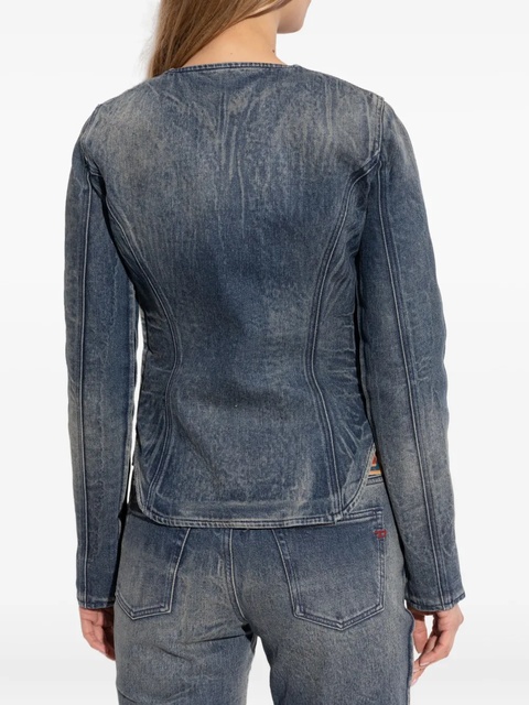 Diesel zip-up denim jacket - Blue - zdjęcie produktu nr 2
