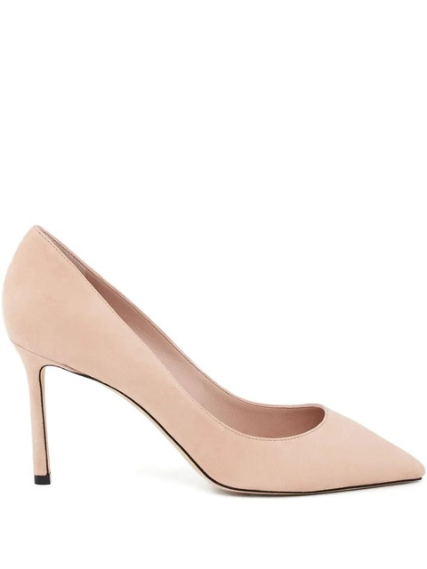 Jimmy Choo 85mm Romy suede pumps - Neutrals - zdjęcie produktu nr 1