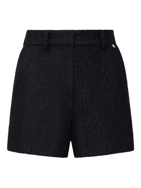AMIRI glitter-detail shorts - Black - zdjęcie produktu nr 2