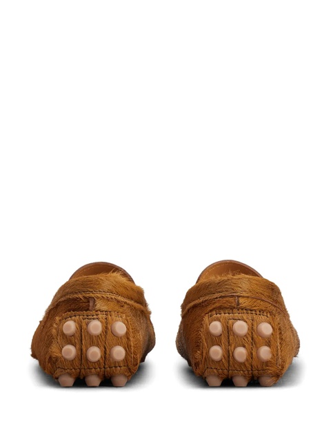Tod's Gommino calf-hair loafers - Brown - zdjęcie produktu nr 2