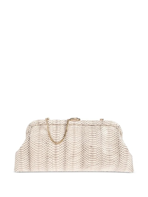 Jimmy Choo Skylar chain-strap clutch bag - White - zdjęcie produktu nr 1