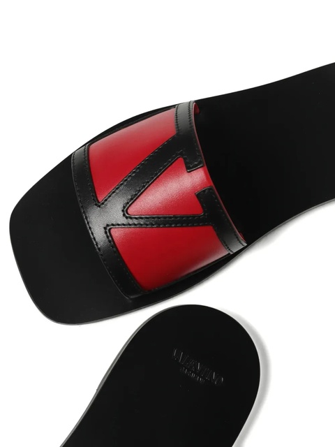 Valentino Garavani VLogo sandals - Black - zdjęcie produktu nr 2