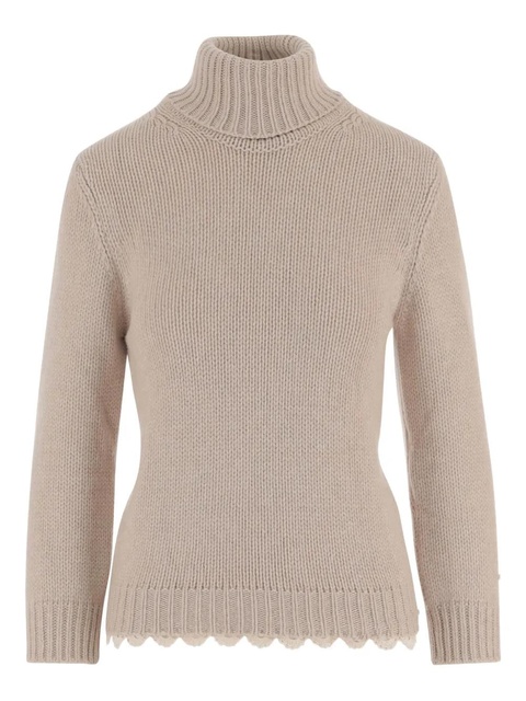 Magda Butrym halterneck sweater - Neutrals - zdjęcie produktu nr 1