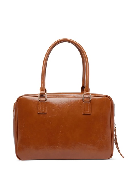 Essentiel Antwerp Iremy Shiny tote bag - Brown - zdjęcie produktu nr 1