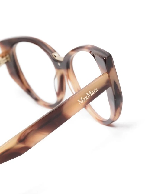 Max Mara Eyewear cat-eye glasses - Brown - zdjęcie produktu nr 2