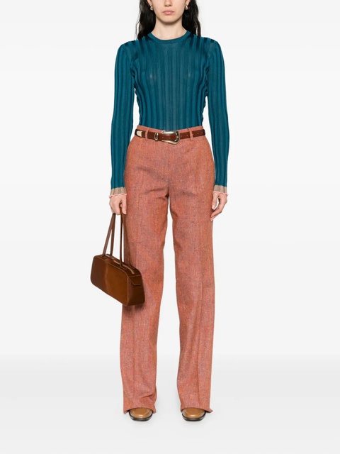 ETRO speckled tweed trousers - Red - zdjęcie produktu nr 1