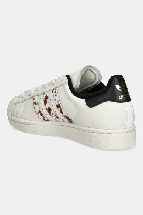 adidas Originals sneakersy skórzane Superstar II W damskie kolor beżowy JQ6473 - zdjęcie produktu nr 2
