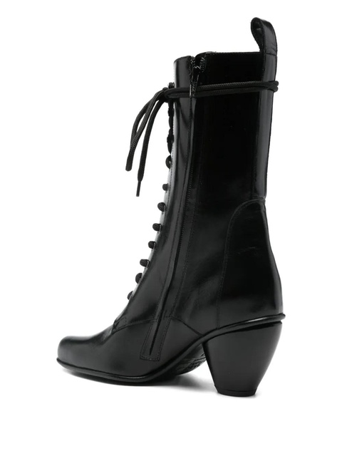 Vivienne Westwood 65mm lace-up leather boots - Black - zdjęcie produktu nr 2