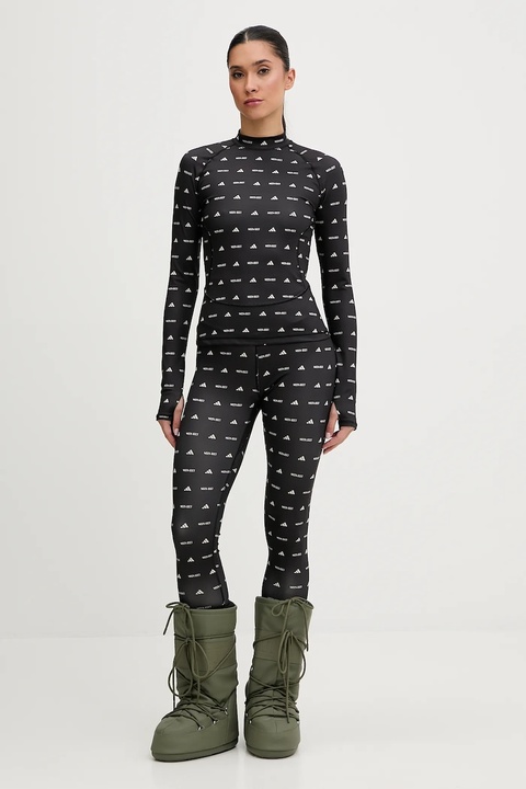 adidas longsleeve adidas x Moon Boot kolor czarny z półgolfem JM6507 - zdjęcie produktu nr 2