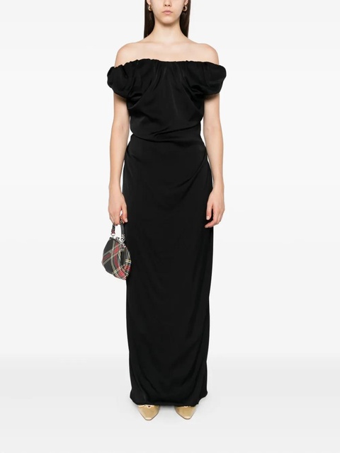 Vivienne Westwood Ginnie Amber off-shoulder maxi dress - Black - zdjęcie produktu nr 1