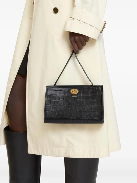 Burberry Cotswolds crocodile-effect shoulder bag - Black - zdjęcie produktu nr 2