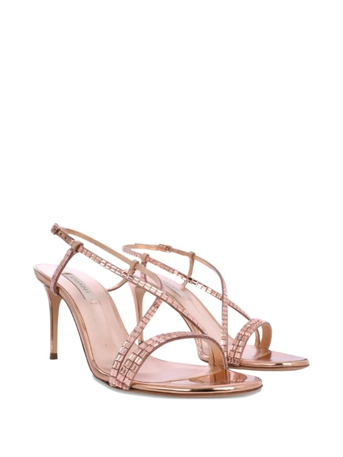 Casadei embellished criss-cross sandals - Pink - zdjęcie produktu nr 2