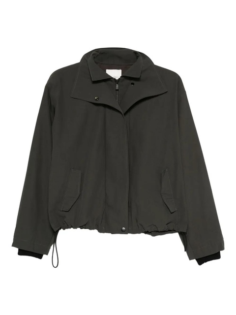 St. Agni high-neck bomber jacket - Green - zdjęcie produktu nr 1
