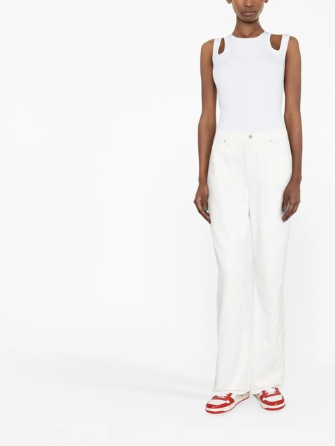 Axel Arigato Sly low-rise jeans - White - zdjęcie produktu nr 1