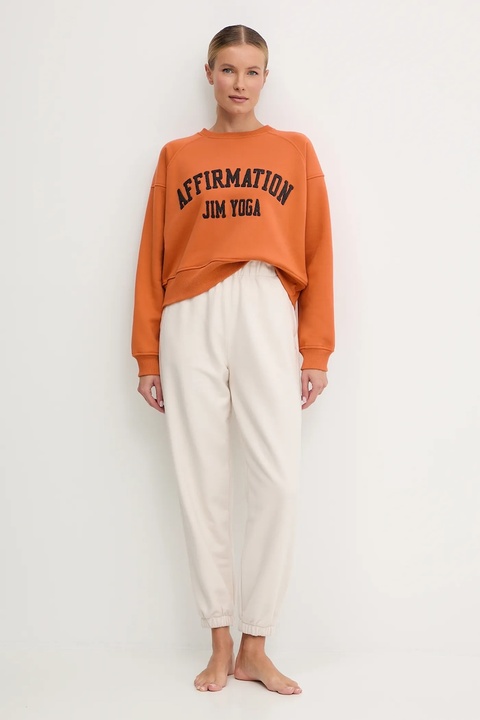 JOYINME bluza Classic damska kolor pomarańczowy wzorzysta Classic - zdjęcie produktu nr 2