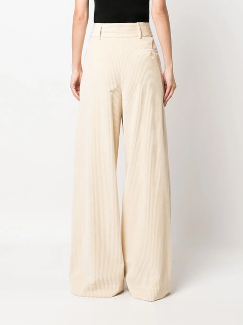 ETRO corduroy wide-leg trousers - Neutrals - zdjęcie produktu nr 2