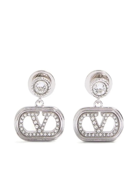 Valentino Garavani VLogo Signature earrings - Silver - zdjęcie produktu nr 1