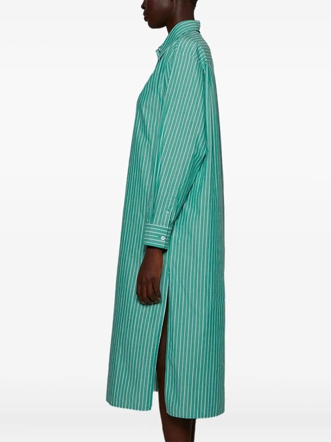 The Row striped shirt dress - Green - zdjęcie produktu nr 2