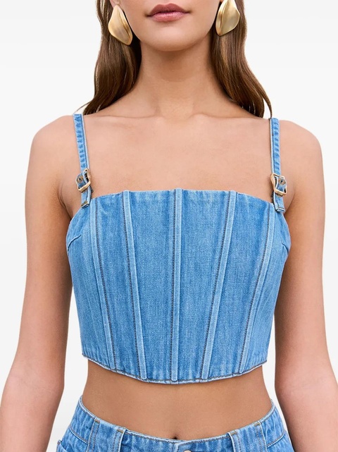 Cult Gaia Lauren top - Blue - zdjęcie produktu nr 1