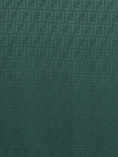 FENDI FF-logo scarf - Green - zdjęcie produktu nr 2