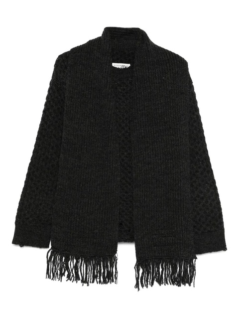 MM6 Maison Margiela chunky-knit sweater - Grey - zdjęcie produktu nr 1