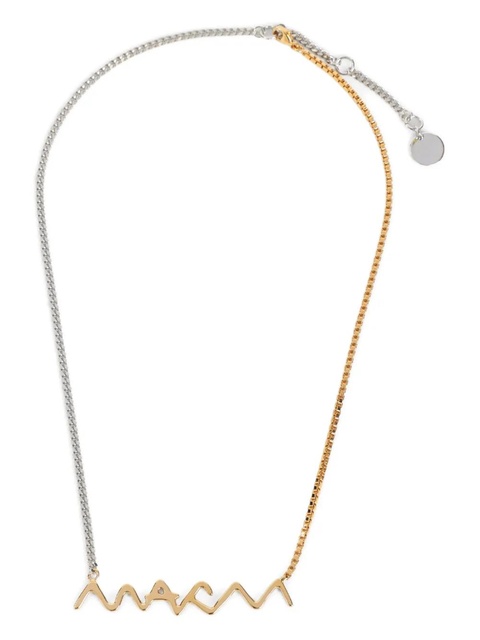 Marni two-tone chain necklace - Gold - zdjęcie produktu nr 1