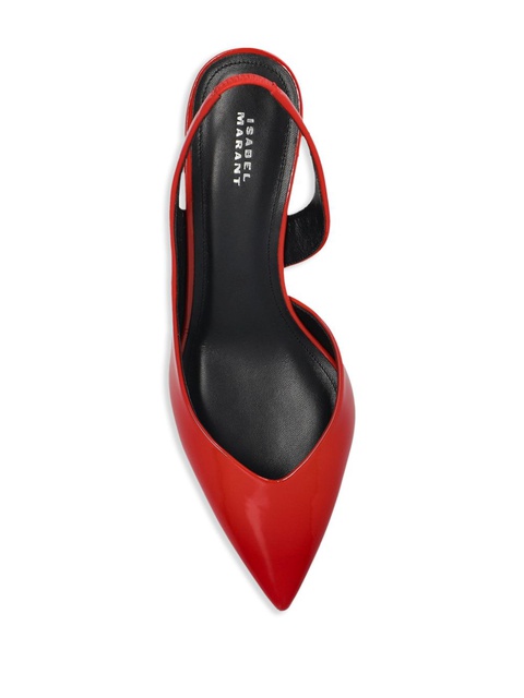 ISABEL MARANT 50mm Padim pumps - Red - zdjęcie produktu nr 2