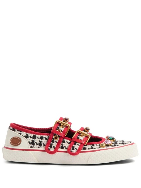 Valentino Garavani houndstooth shoes - White - zdjęcie produktu nr 1
