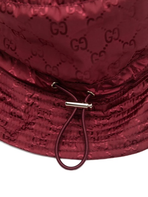 Gucci GG-pattern bucket hat - Red - zdjęcie produktu nr 2