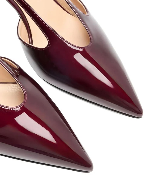 Casadei 50mm Julia slingback pumps - Red - zdjęcie produktu nr 2